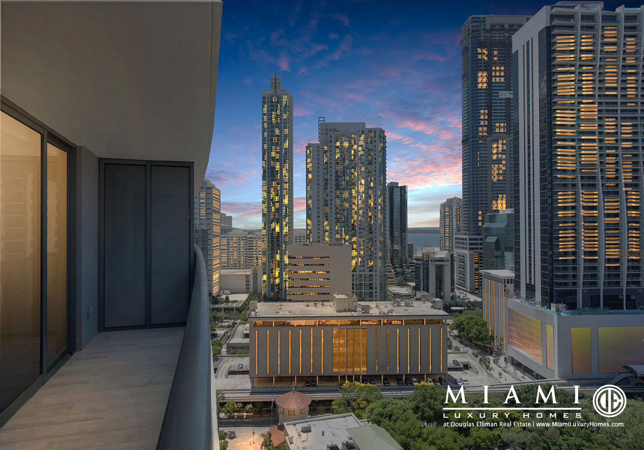 Brickell Heights Unit 1905 Terrace View