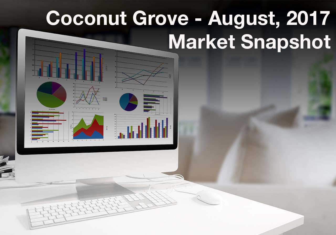 Coconut Grove August 2017 Market Snapshot