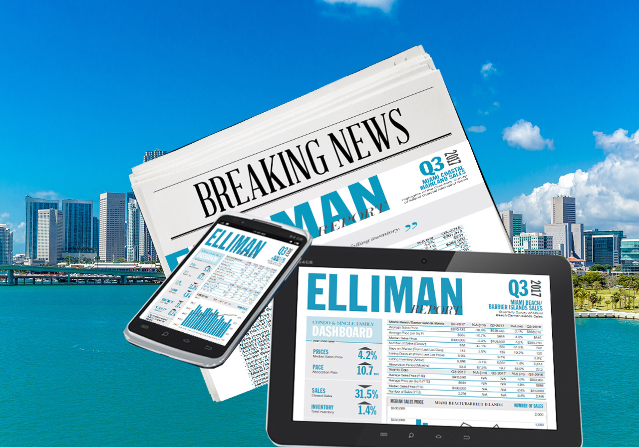 Douglas Elliman Q3 2017 Market Report for Miami and Miami Beach, Florida