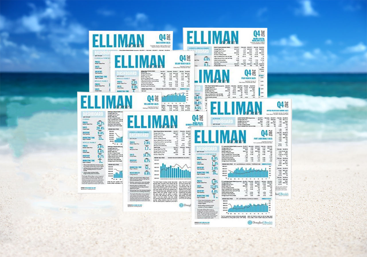 Douglas Elliman’s Q4 2017 Miami Mainland & Miami Beach Market Reports
