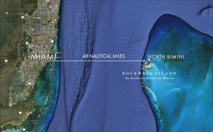 Aerial View from Miami to Bimini Bahamas Aerial View from Miami to Bimini Bahamas