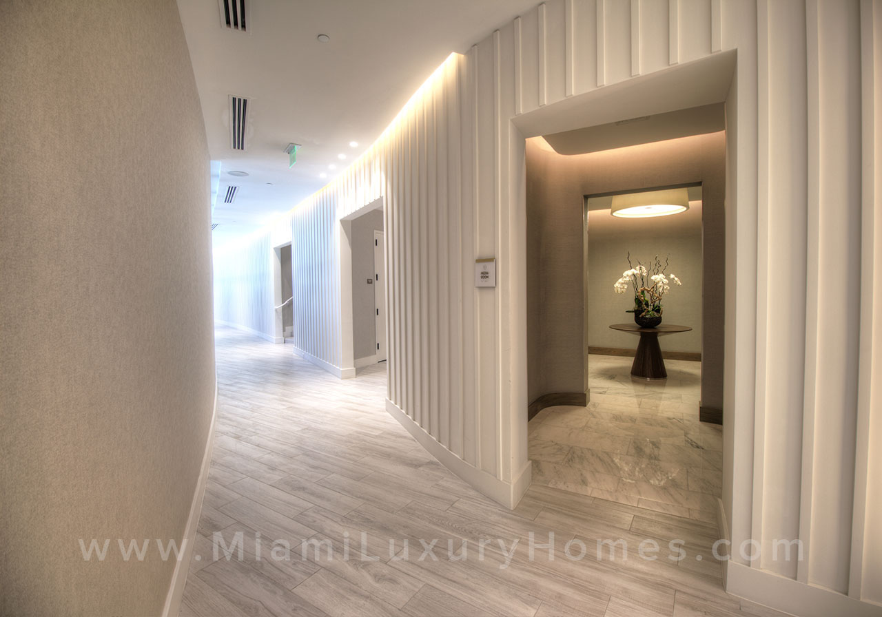 Park Grove Corridor Entrance to Private Theater Park Grove Corridor Entrance to Private Theater