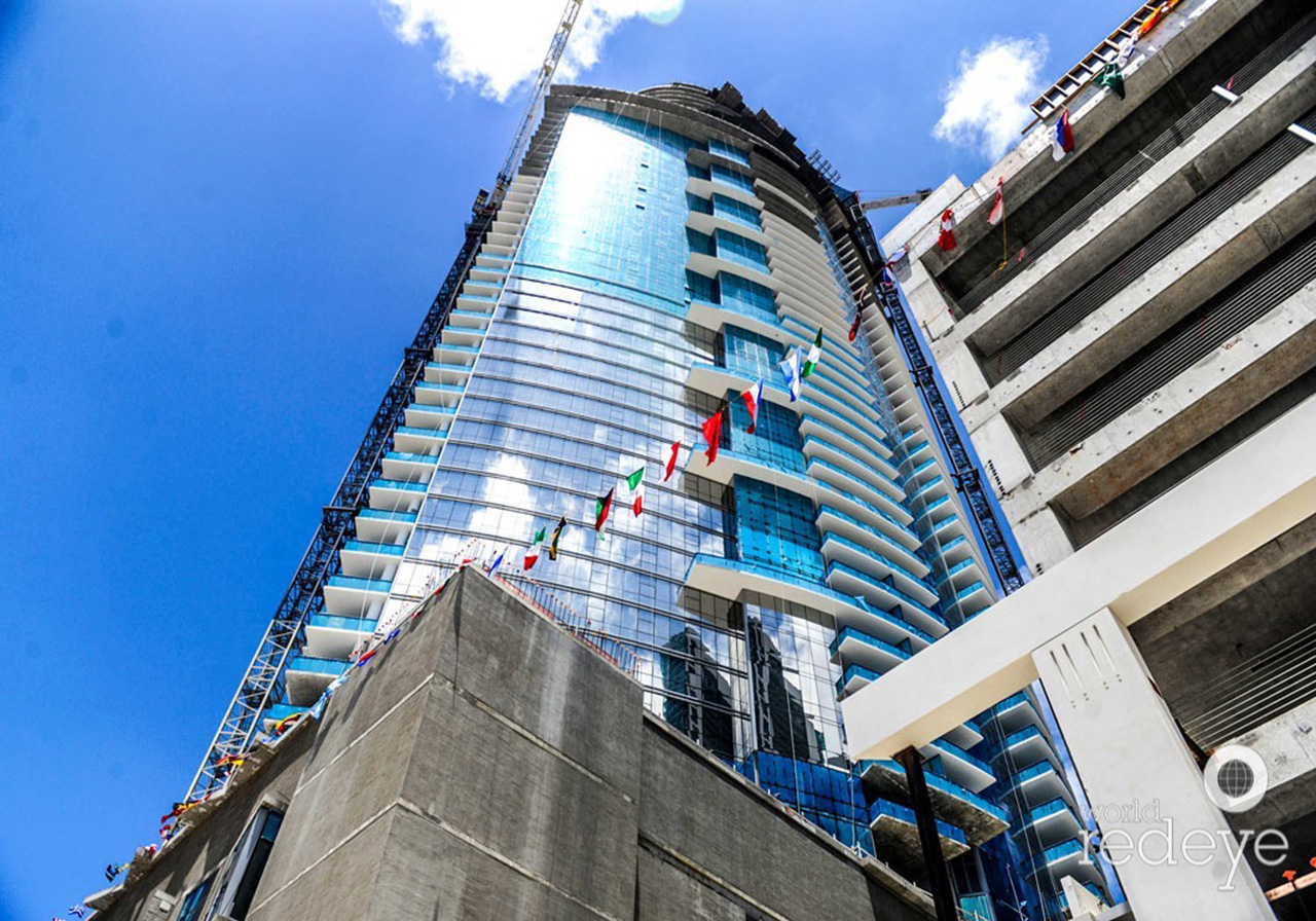 Paramount Miami Worldcenter Tops Off