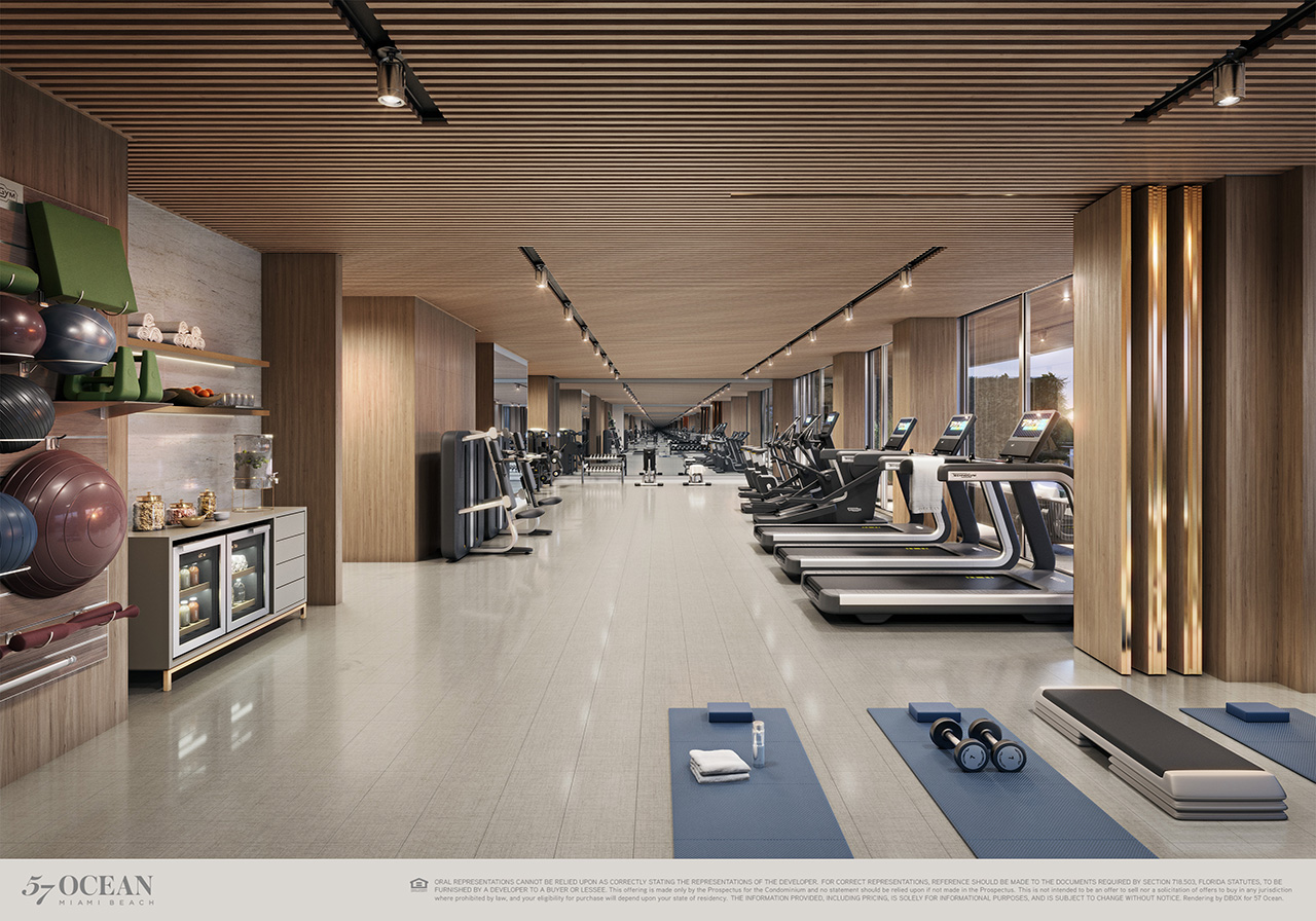 57 Ocean Miami Beach Fitness Center 57 Ocean Miami Beach Fitness Center