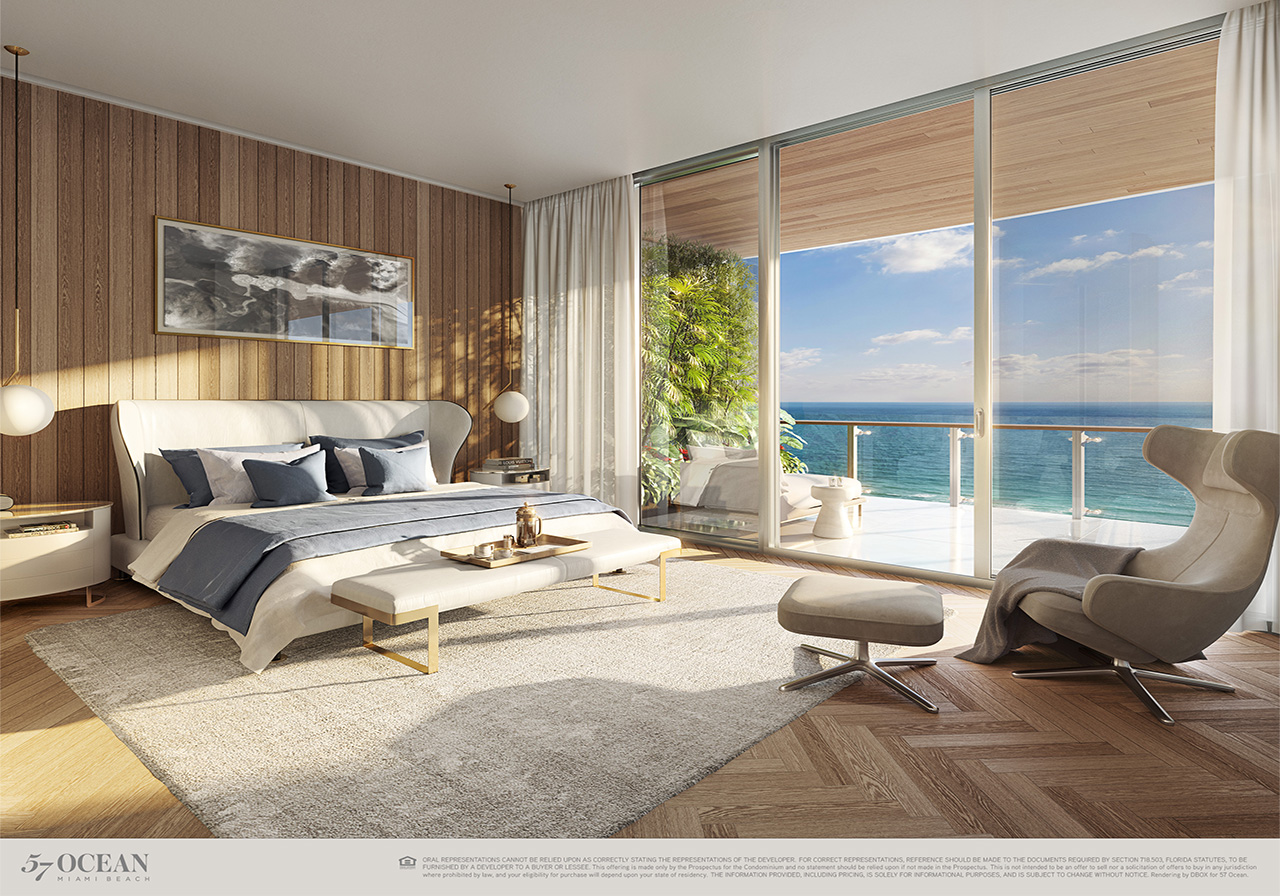 57 Ocean Miami Beach Bedroom