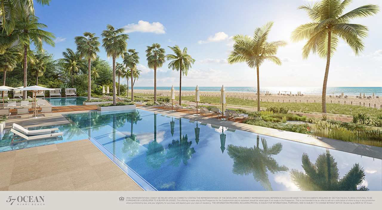 57 Ocean Miami Beach Oceanfront Pool 57 Ocean Miami Beach Oceanfront Pool