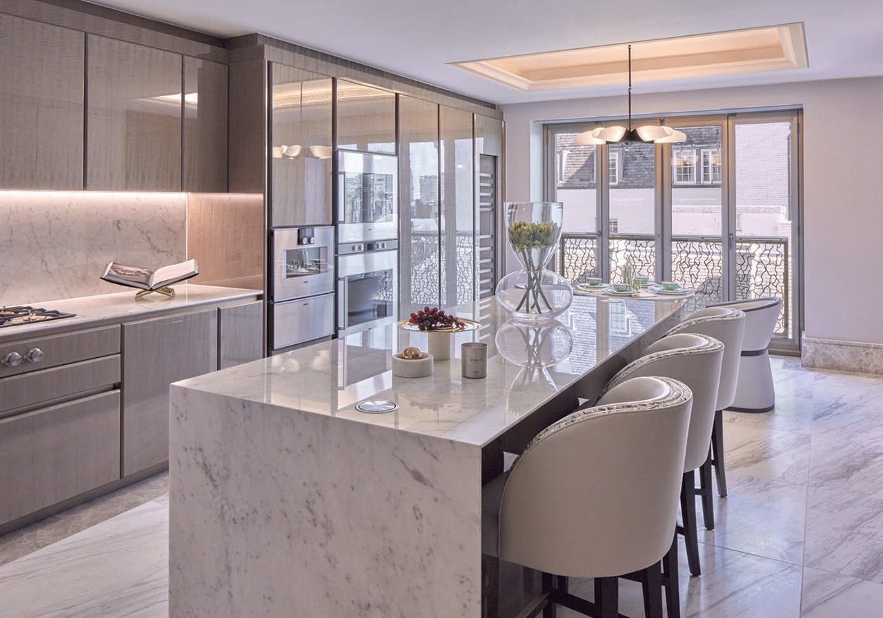 Clarges Mayfair in London Boffi Kitchen Clarges Mayfair in London Boffi Kitchen