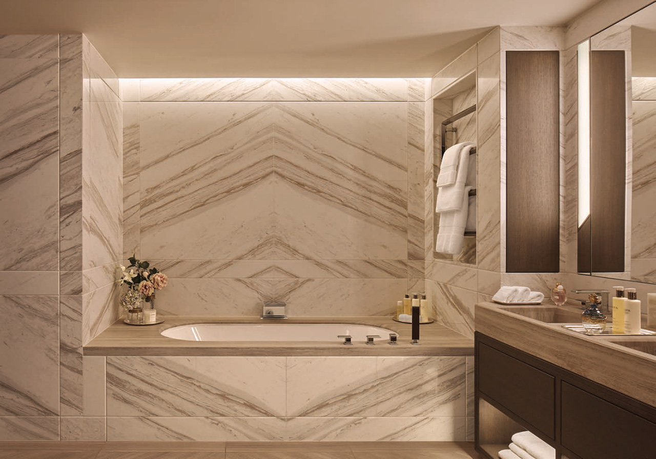 Clarges Mayfair in London Master Bath Clarges Mayfair in London Master Bath