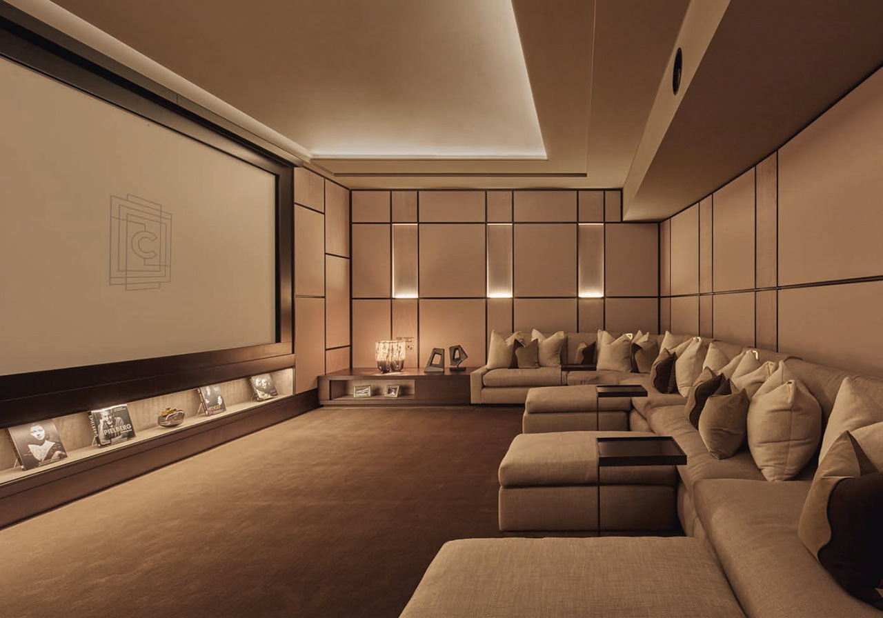 Clarges Mayfair in London Cinema Room Clarges Mayfair in London Cinema Room