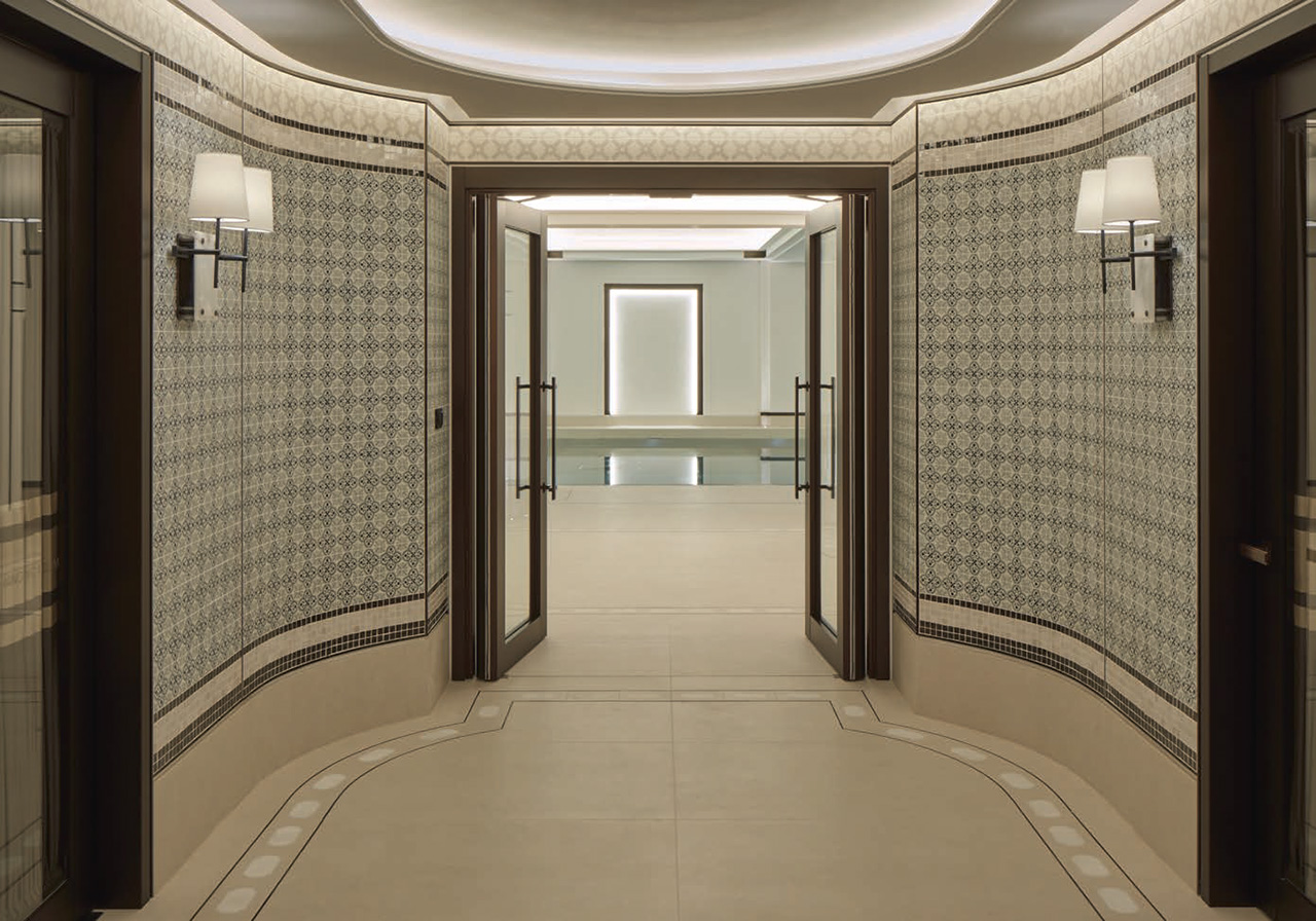 Clarges Mayfair in London Entrance to English Spa Clarges Mayfair in London Entrance to English Spa