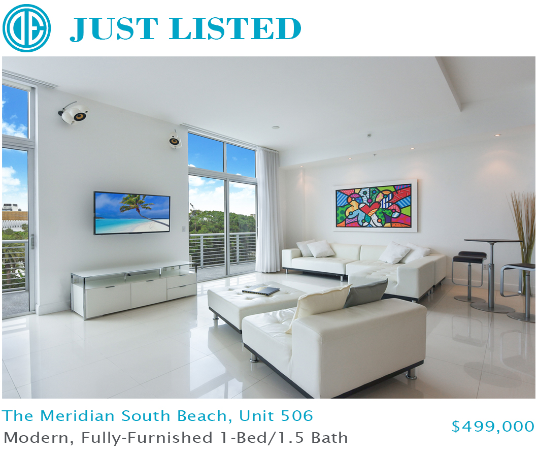 Just Listed | The Meridian South Beach Unit 506