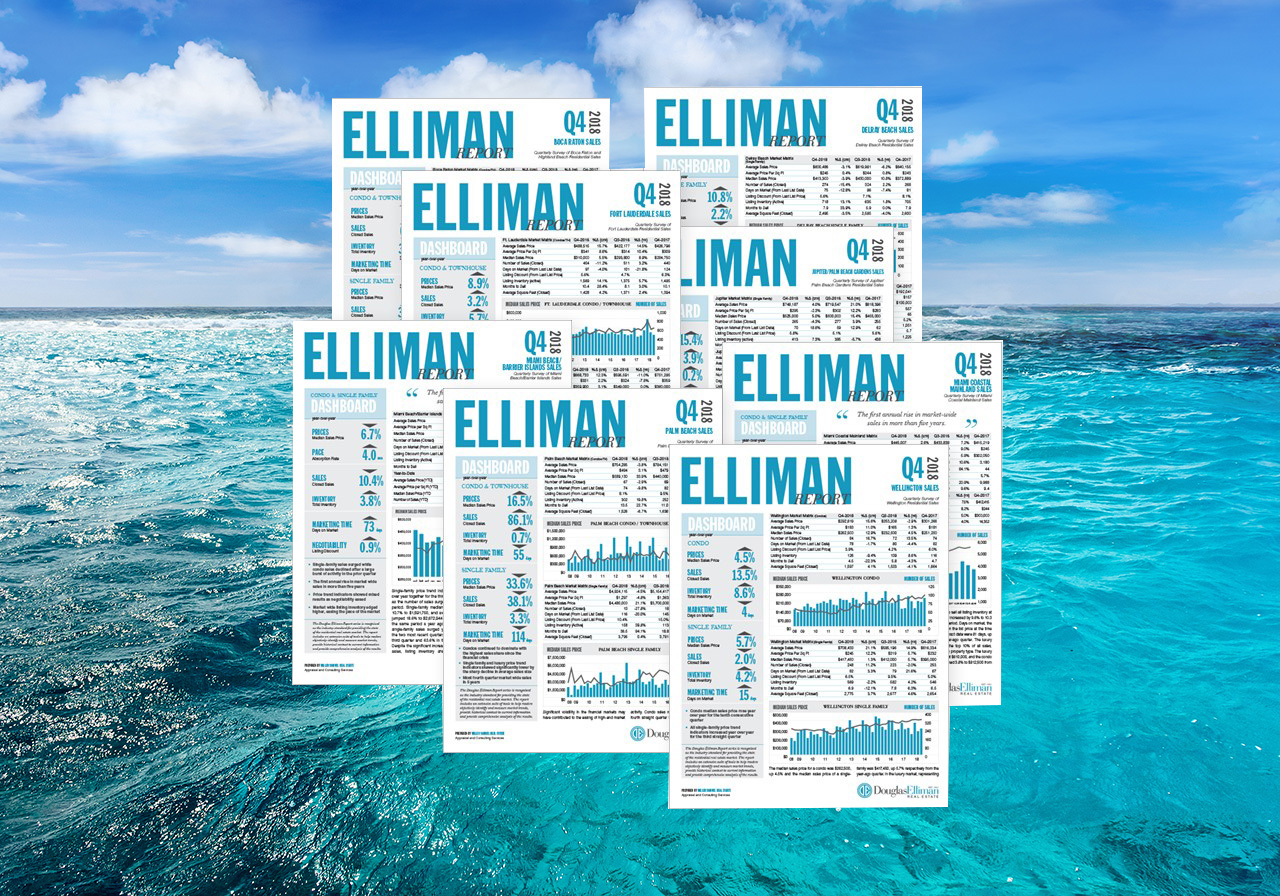 Douglas Elliman’s Q4 2018 Miami Mainland & Miami Beach Market Reports