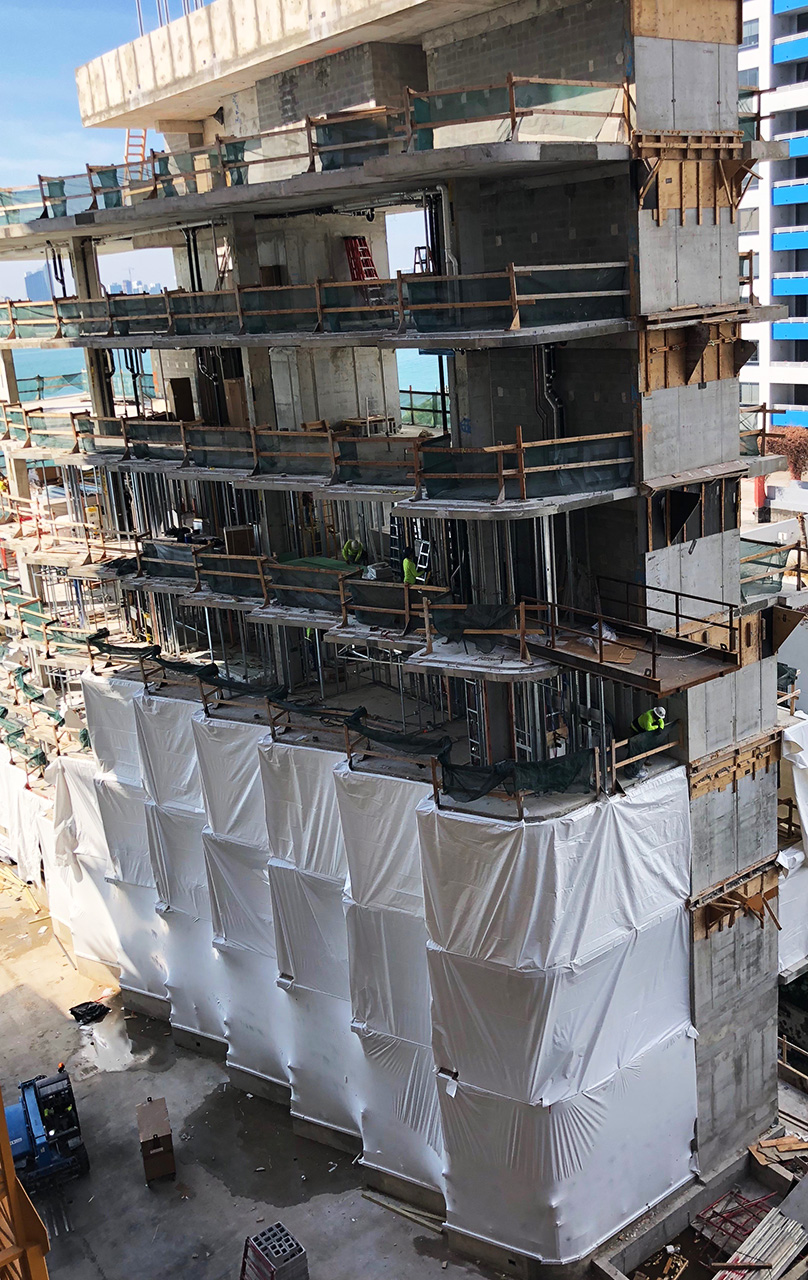 Monad Terrace Construction Update Monad Terrace Construction Update