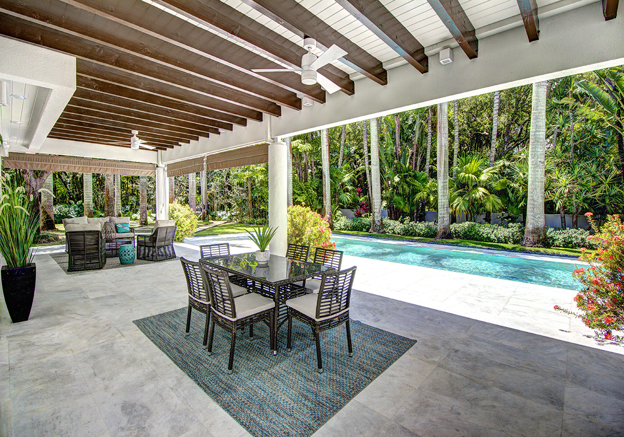 5455 Kerwood Terrace Outdoor Covered Patio Overlooking Lap Pool 5455 Kerwood Terrace Outdoor Covered Patio Overlooking Lap Pool