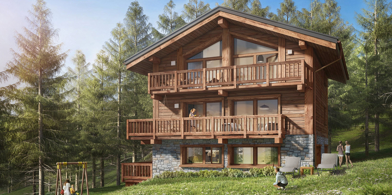 Chalet Casse Noisette in the Summer Chalet Casse Noisette in the Summer