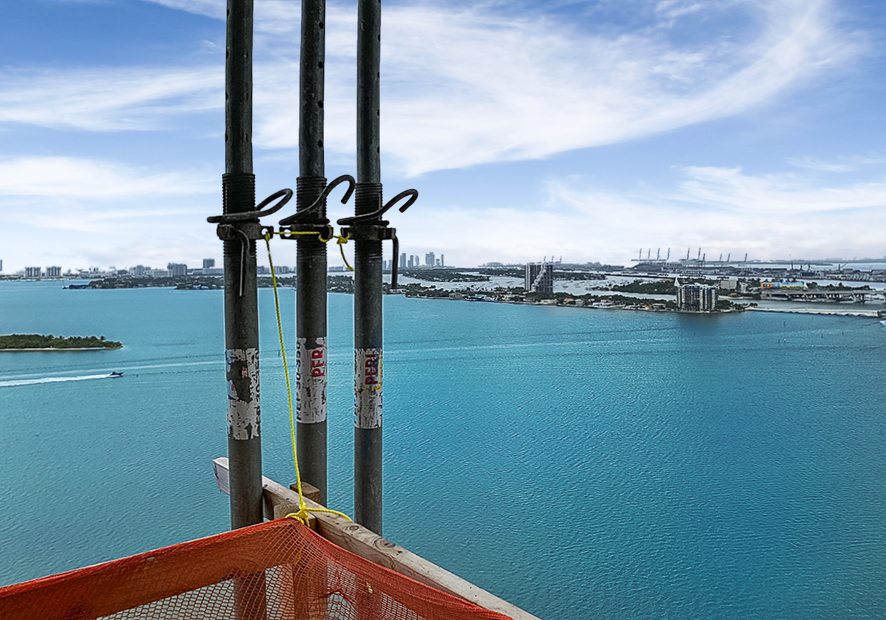 Elysee Miami Construction Tour - Southeast View from 27th Floor Elysee Miami Construction Tour - Southeast View from 27th Floor