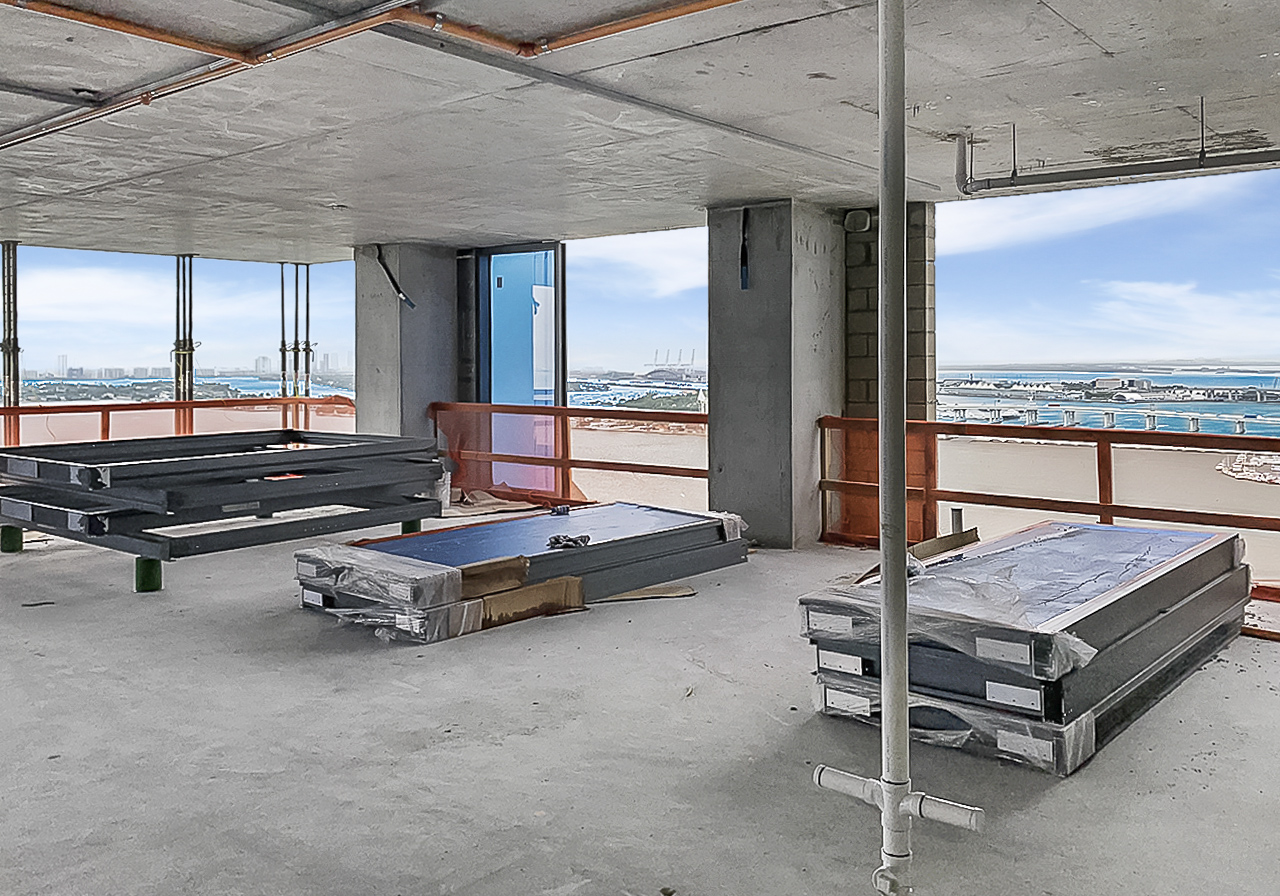 Elysee Miami Construction Tour - Interior 27th Floor Elysee Miami Construction Tour - Interior 27th Floor