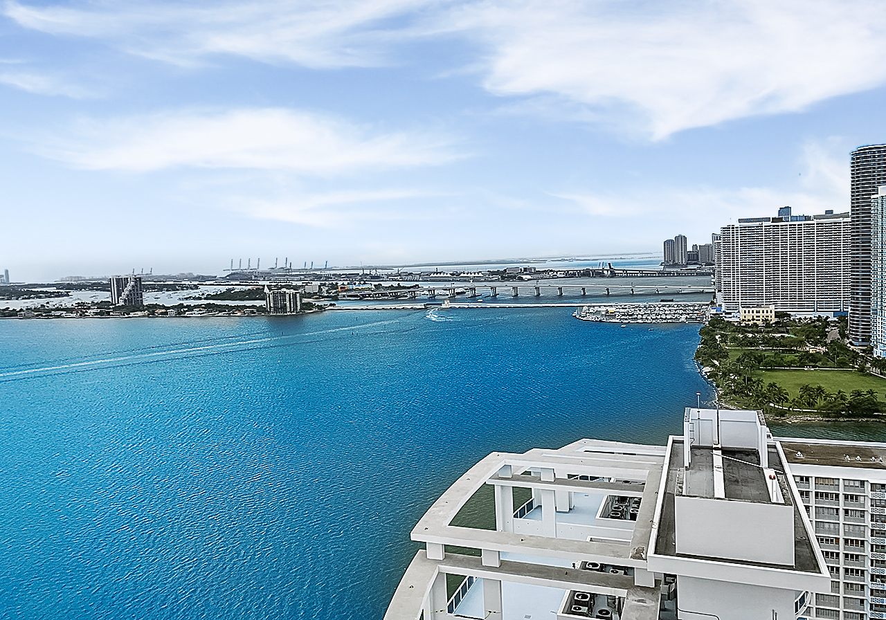 Elysee Miami Construction Tour - South View from 27th Floor Elysee Miami Construction Tour - South View from 27th Floor