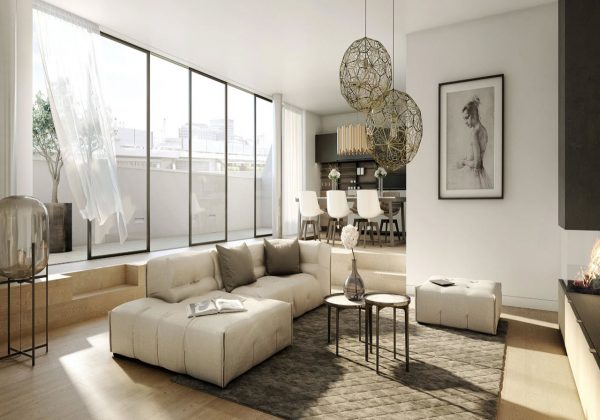 Cotton Residence Living Area