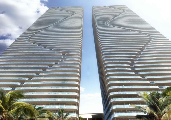 Rendering of Island Bay Condo Towers