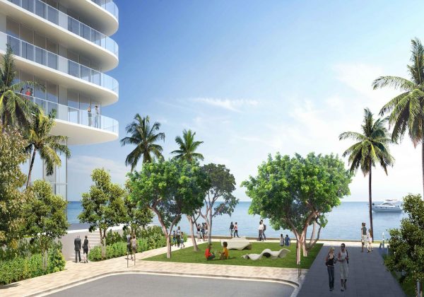 Rendering of Island Bay Promenade