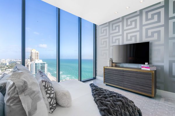 Muse Residences Unit 3802 Guest Bedroom Ocean View