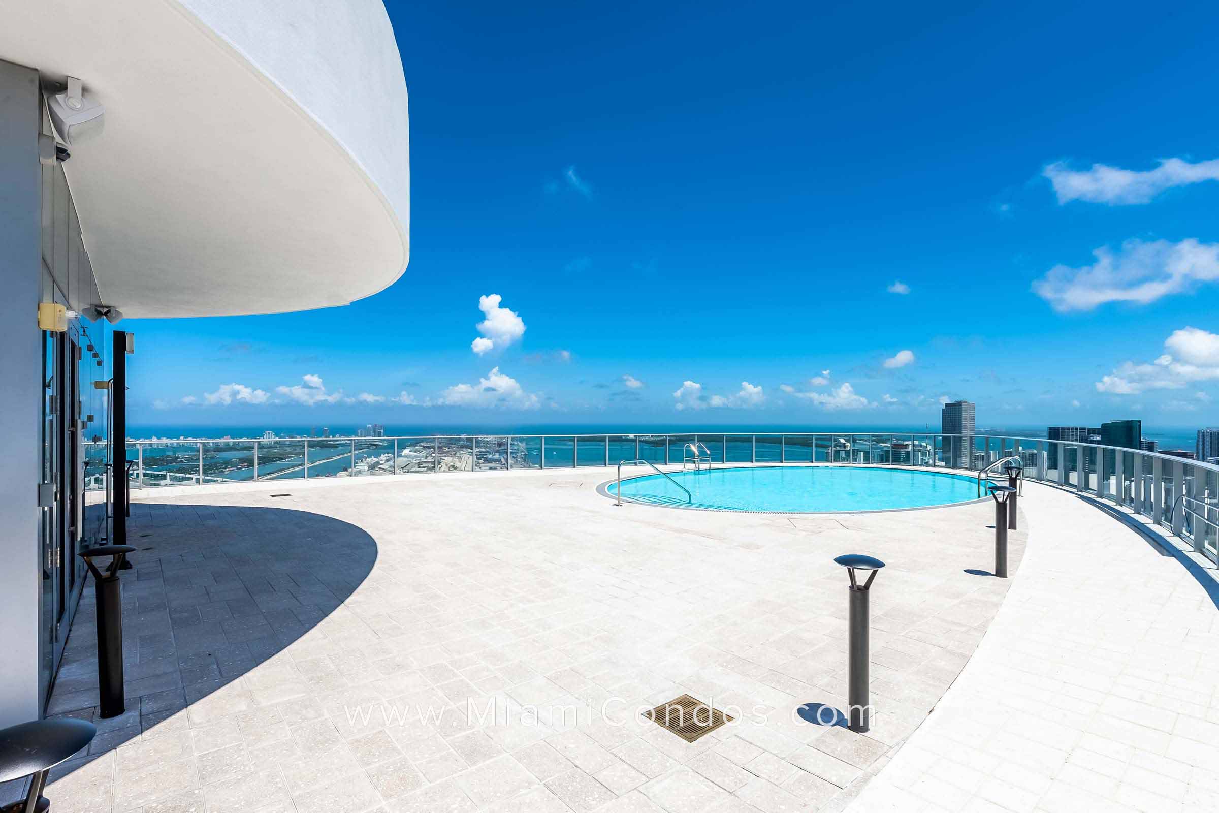 Paramount Miami Rooftop Pool Deck