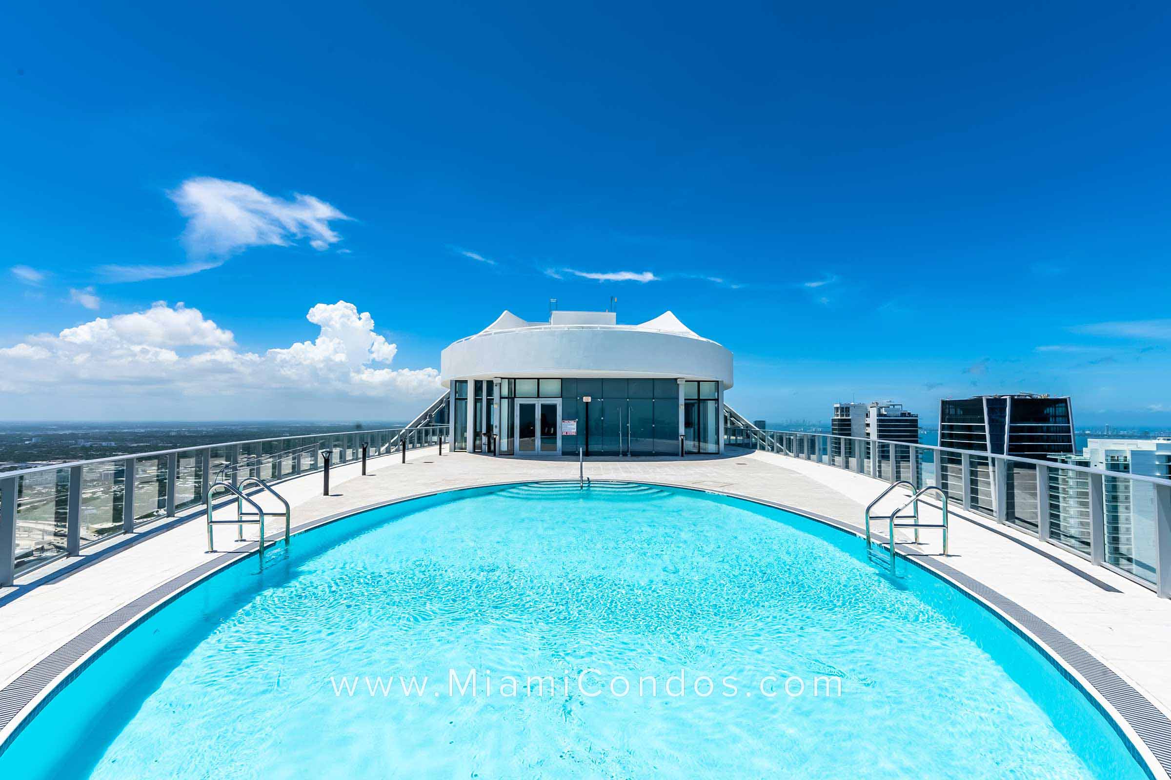Paramount Miami Rooftop Pool View