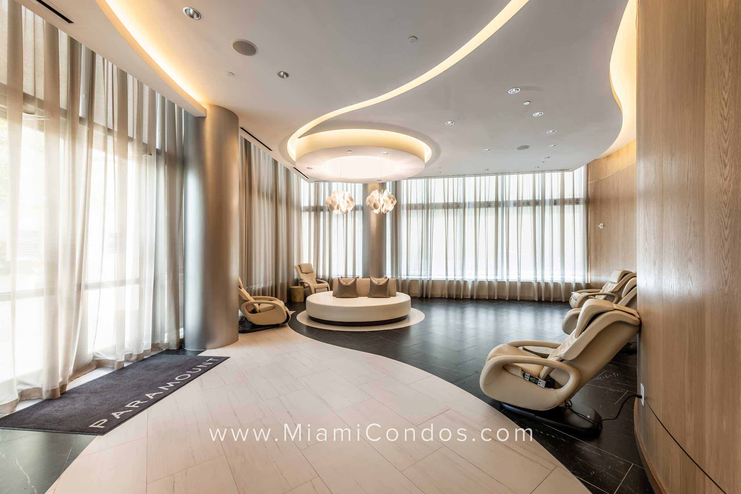 Paramount Miami Worldcenter Spa Lounge