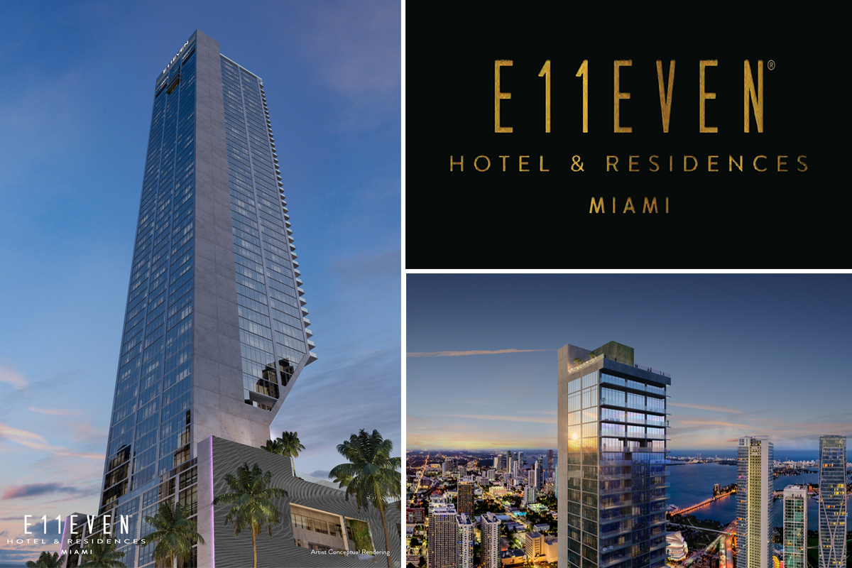 Renderings of E11EVEN Hotel & Residences in Miami