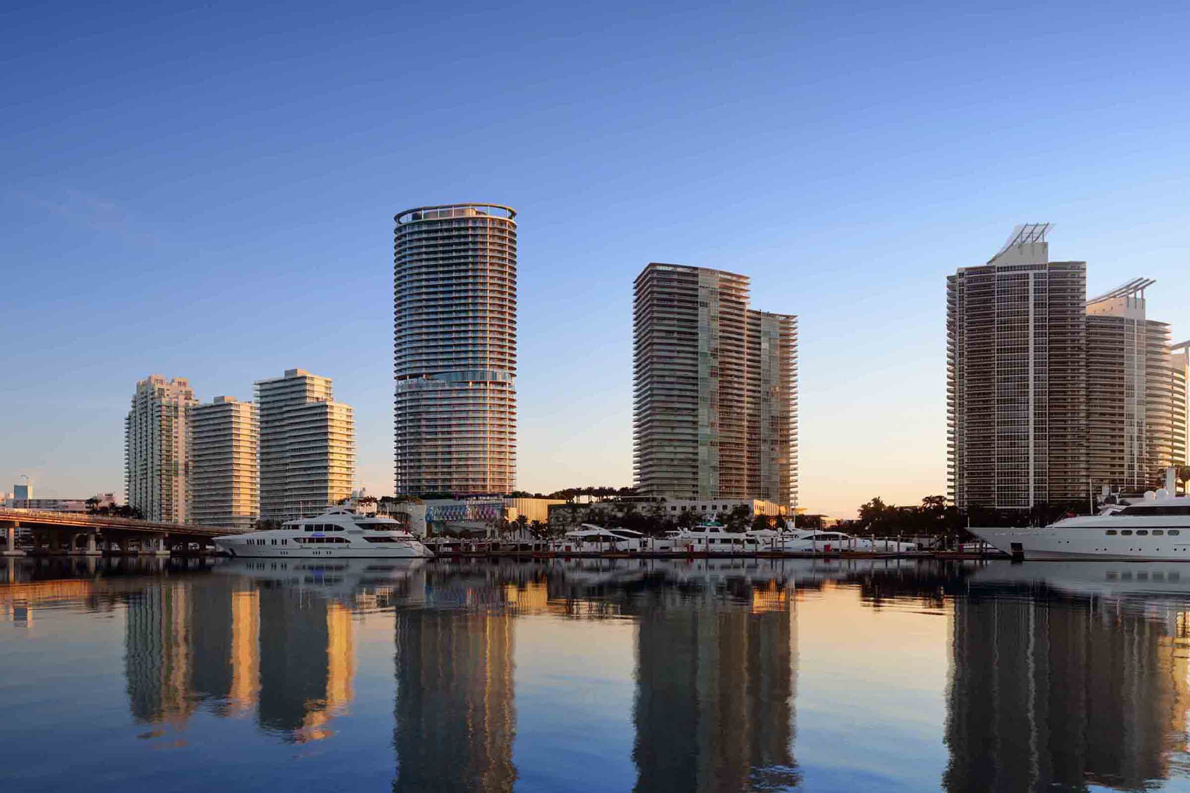 Rendering of Five Park Miami Beach Marina