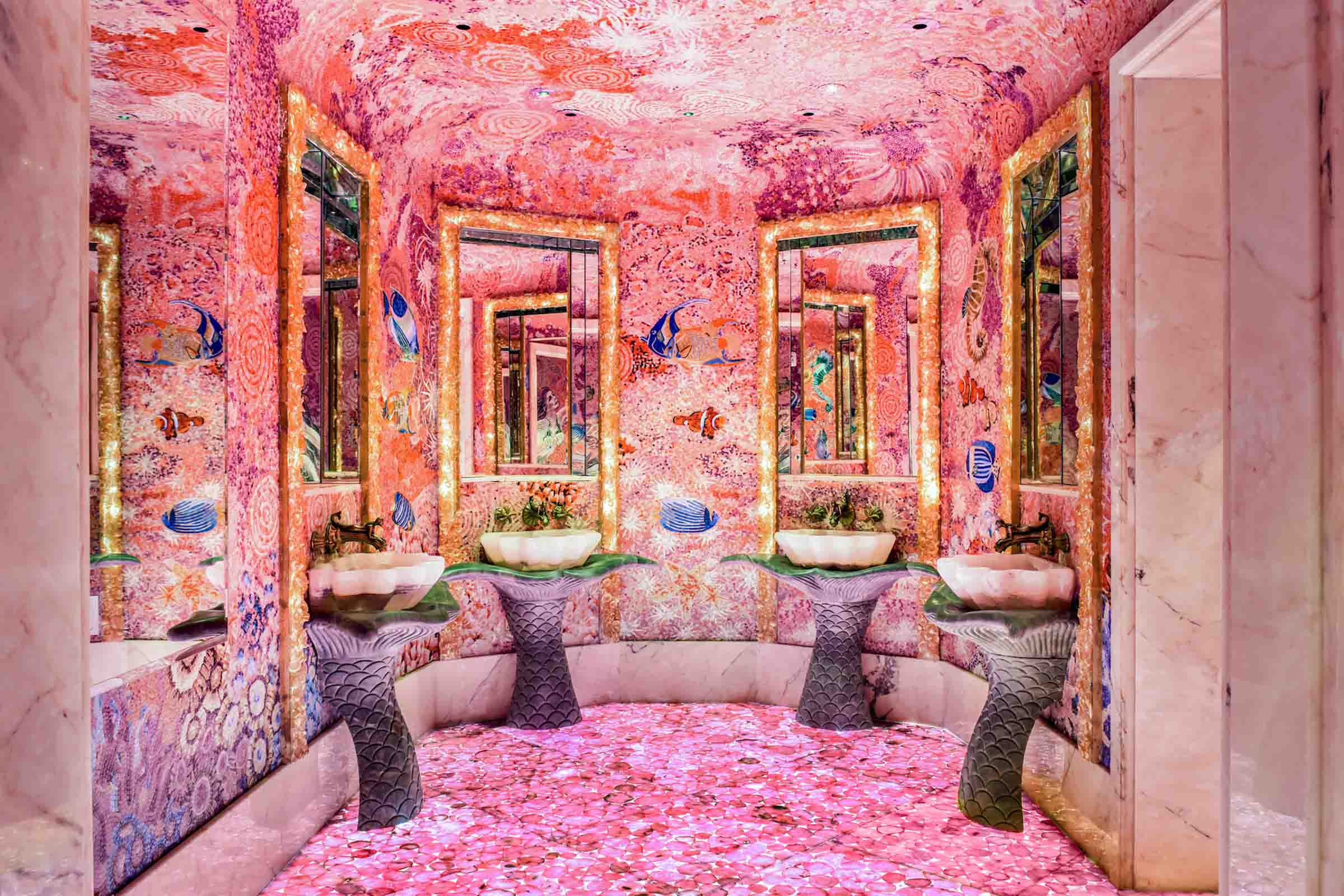 Sexy Fish Miami Mermaid Bathroom Decor