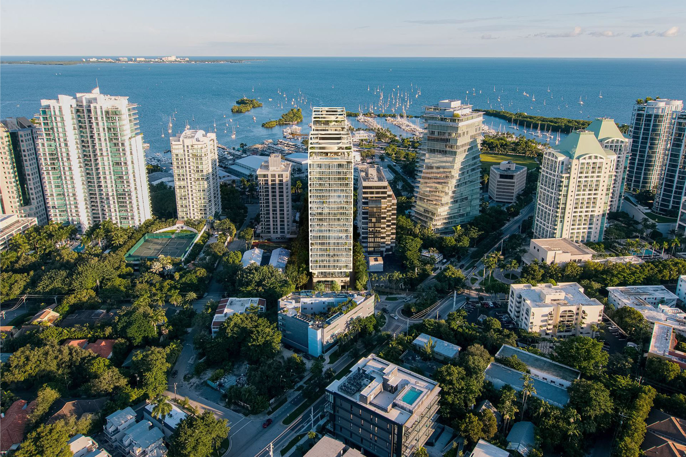 Rendering of Mr. C Tigertail Residences in Coconut Grove