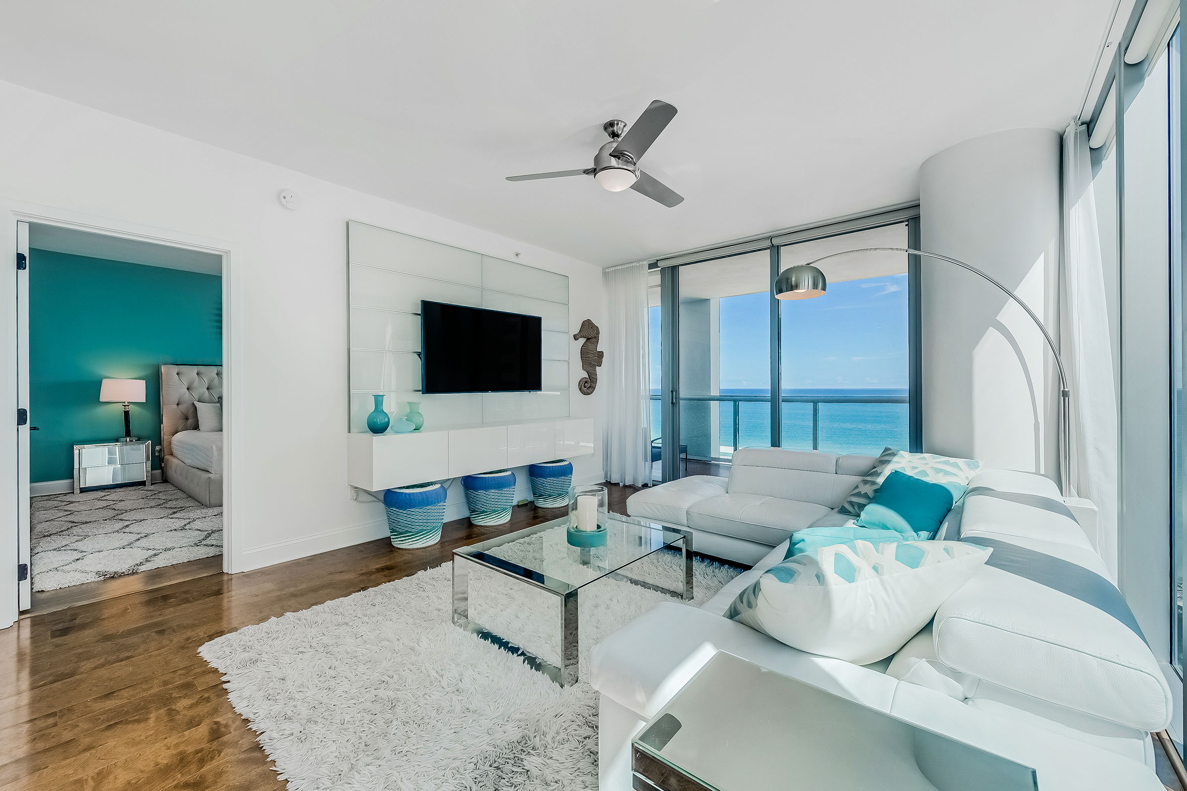 The Carillon Miami Beach Unit S-905 Living Room The Carillon Miami Beach Unit S-905 Living Room