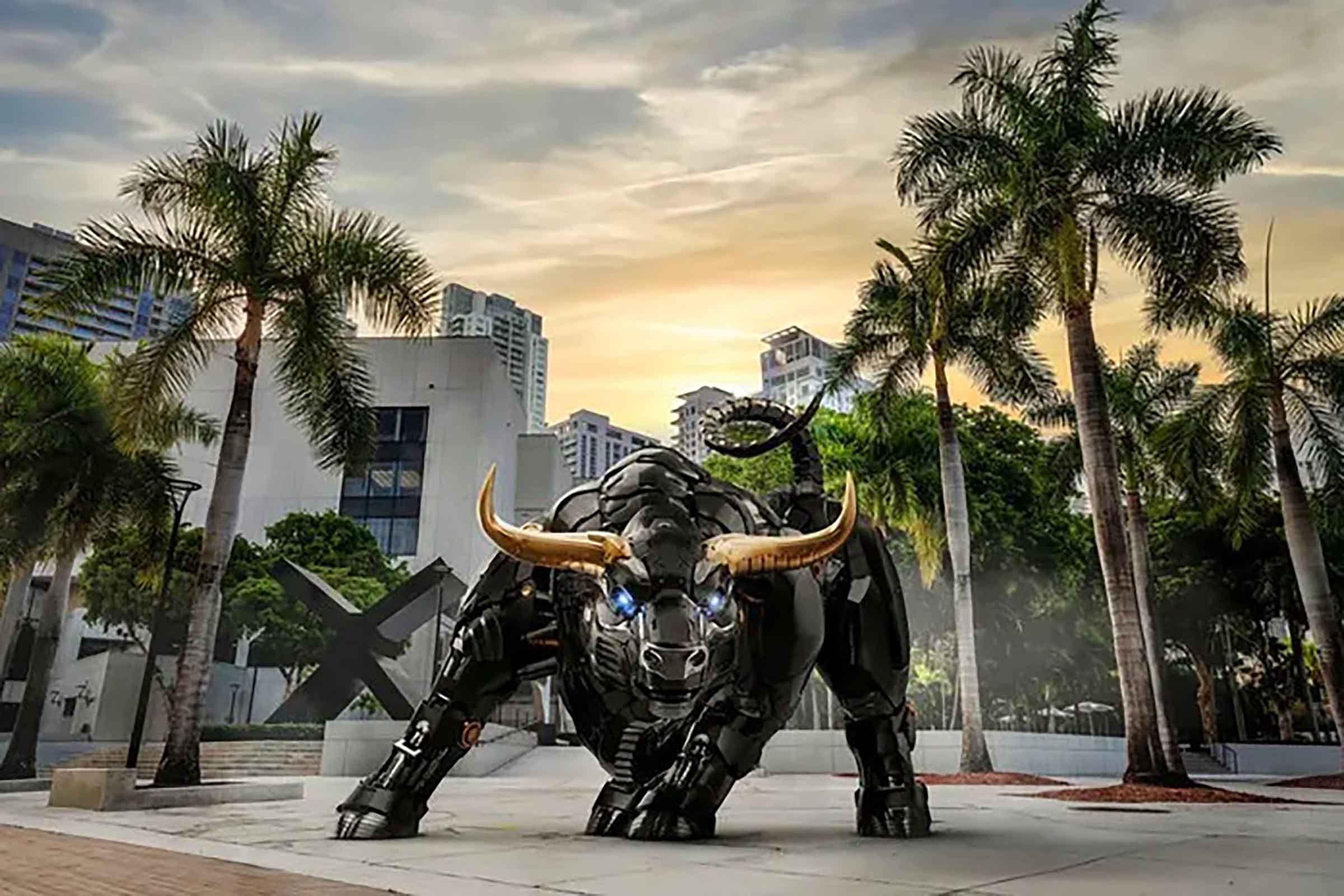 Miami Wall Street Bull