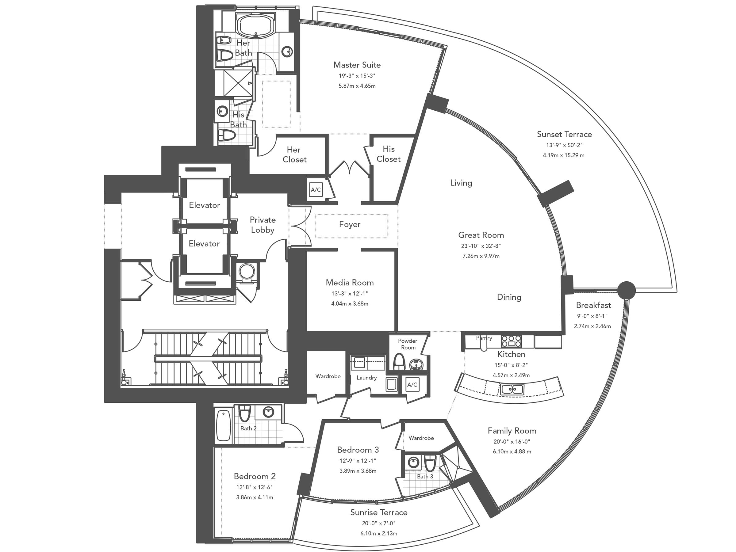Murano at Portofino Floor Plan 01 Murano at Portofino Floor Plan 01