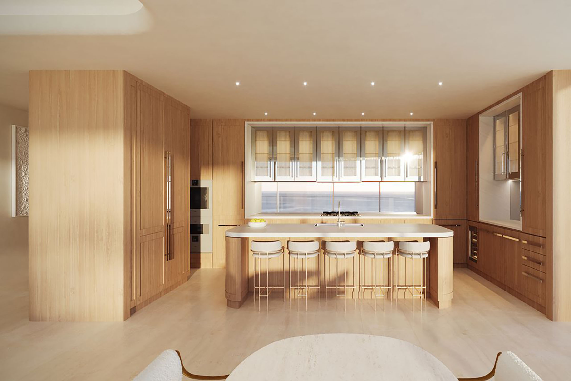 Rendering of Shore Club Private Residences Miami Beach Kitchen