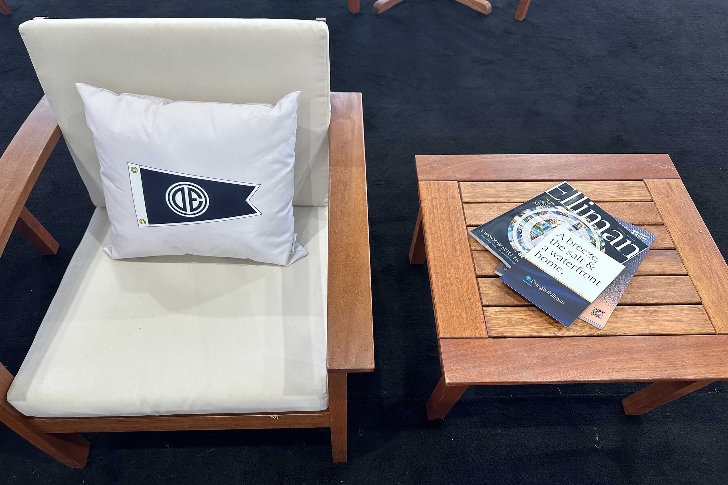 Miami Boat Show 2023 Nautical Chair Miami Boat Show 2023 Nautical Chair