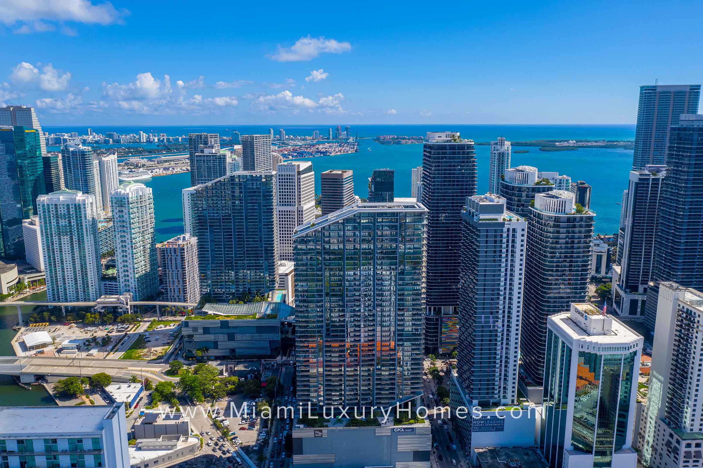 Aerial View of Brickell City Centre