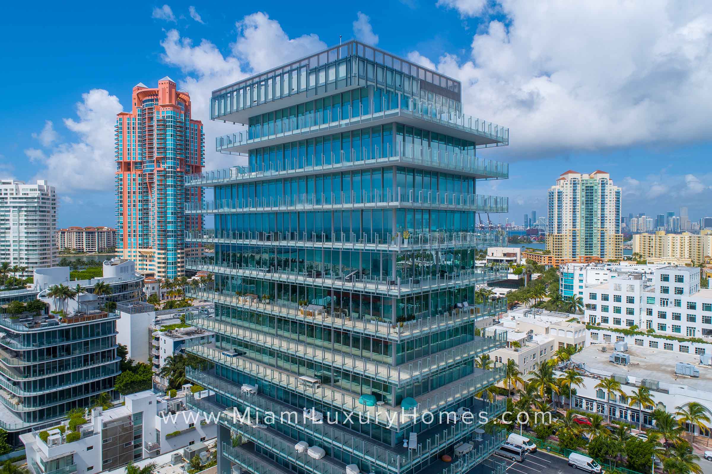 Glass Condos Miami Beach