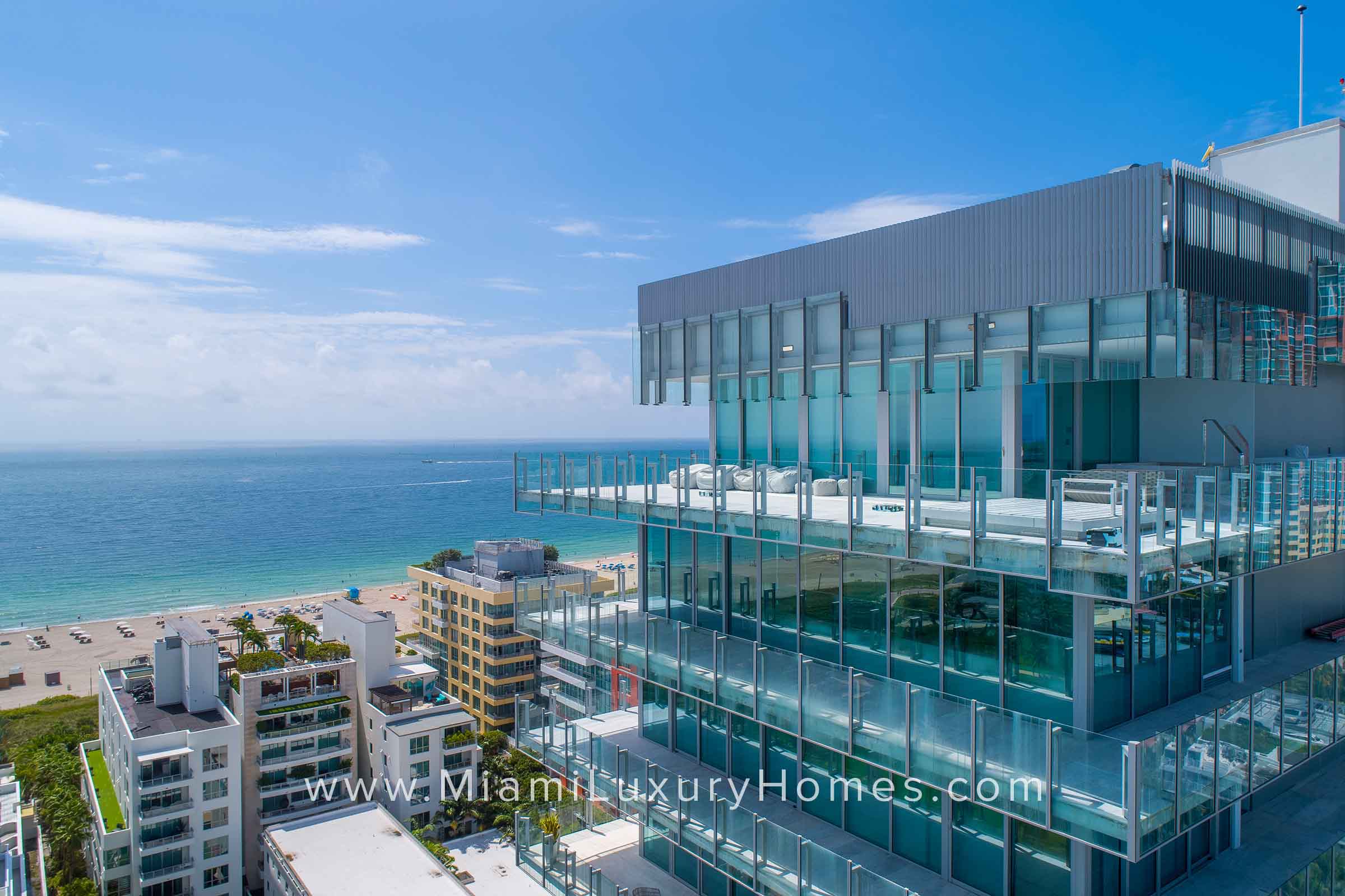 Glass Miami Beach Condo View