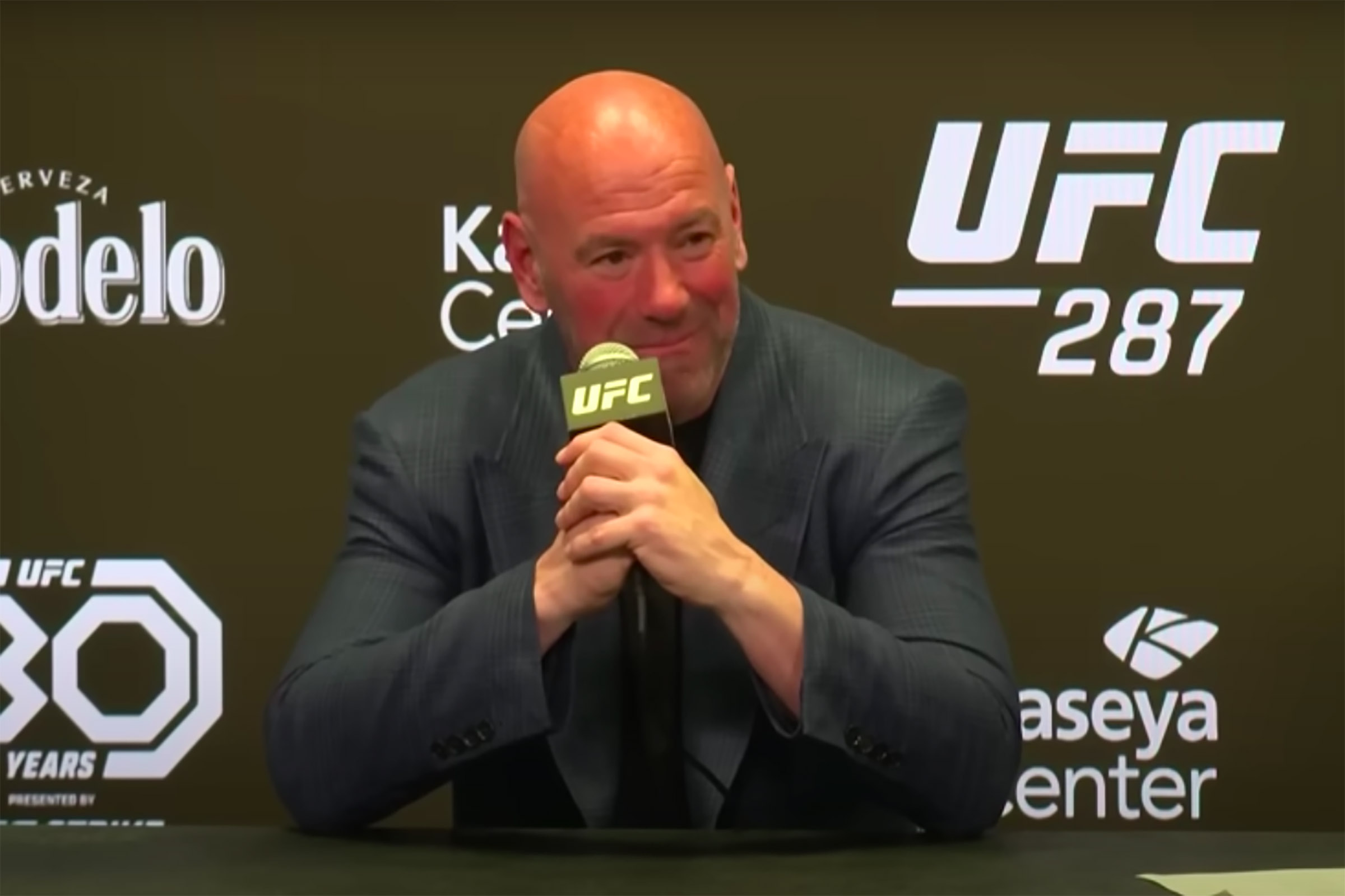 Dana White Downtown Miami UFC 287
