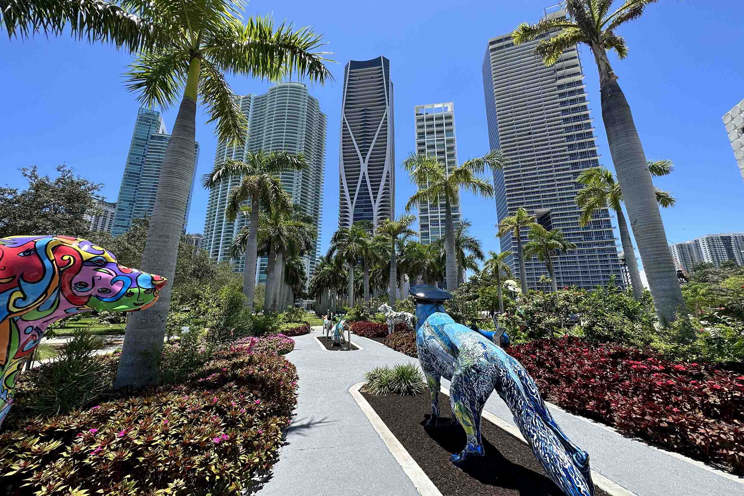 Ferre Park Downtown Miami Sculpture Garden