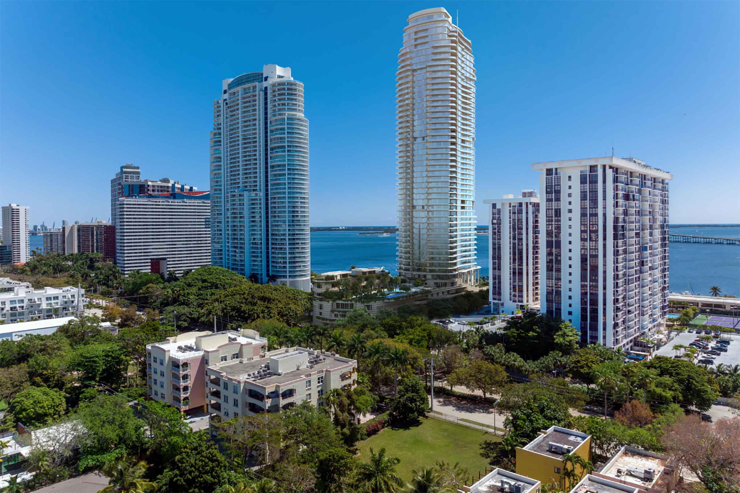 Rendering of St Regis Residences Miami Brickell View of Water