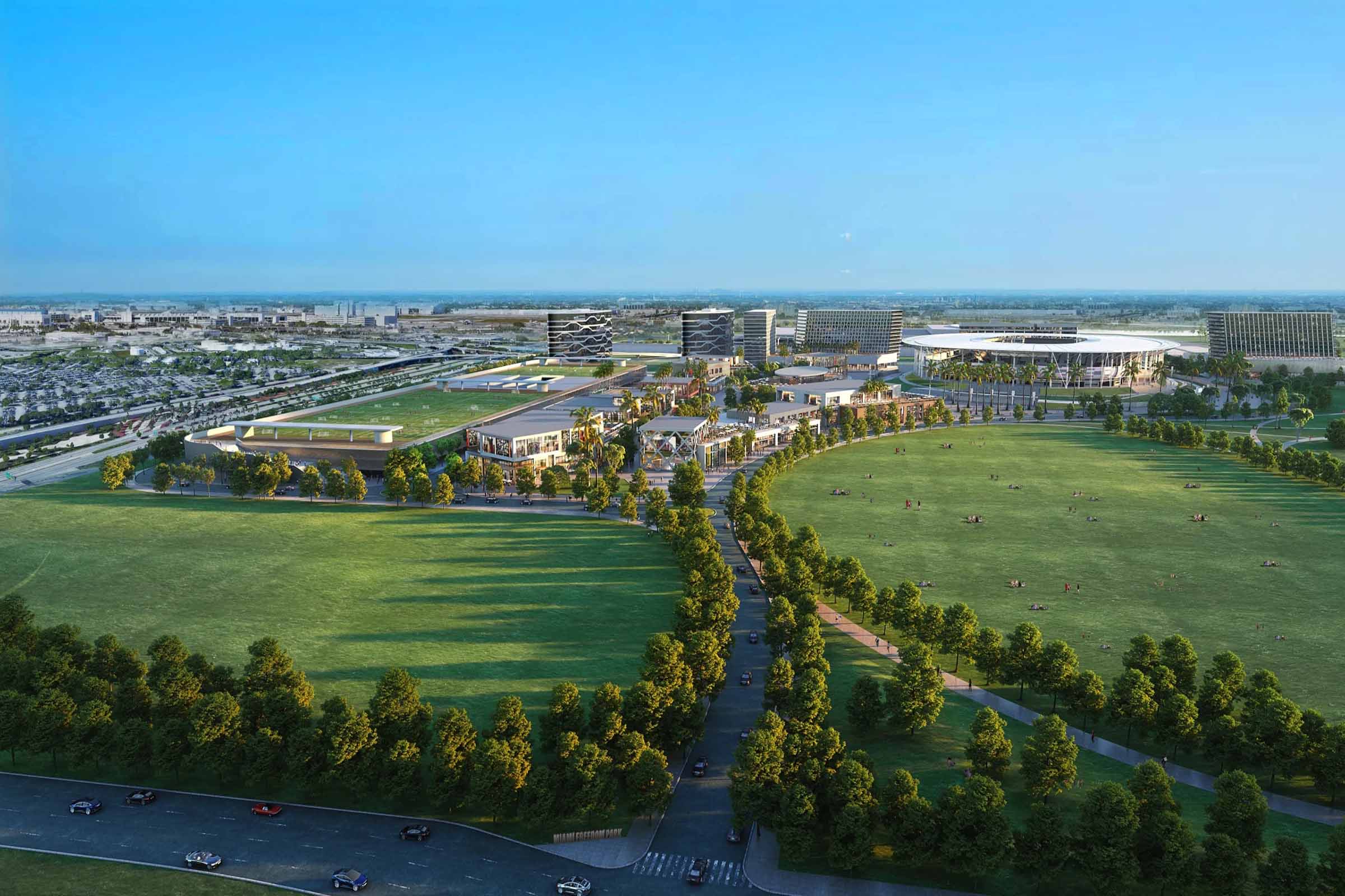 Construction Has Begun At The New Inter Miami Stadium In Miami Freedom