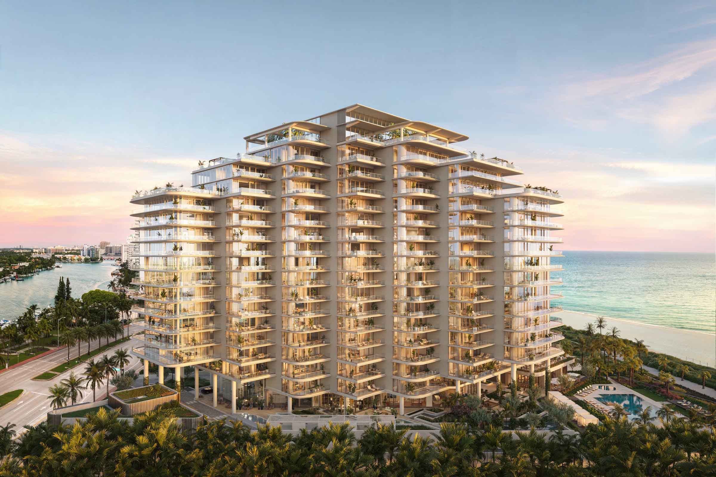 Rendering of The Perigon Miami Beach