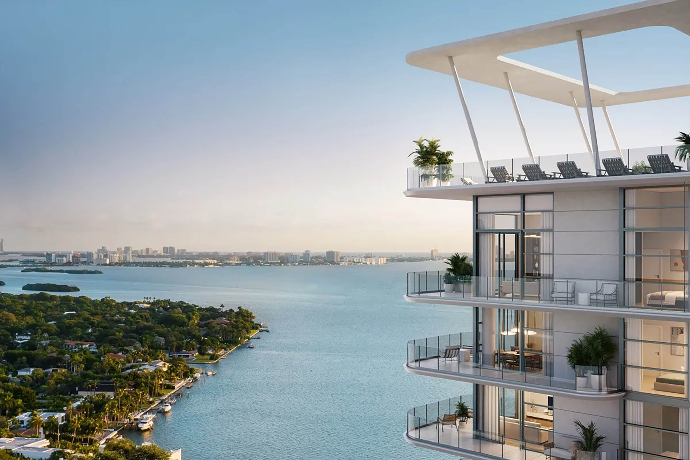 Rendering of Elle Residences Miami Crown