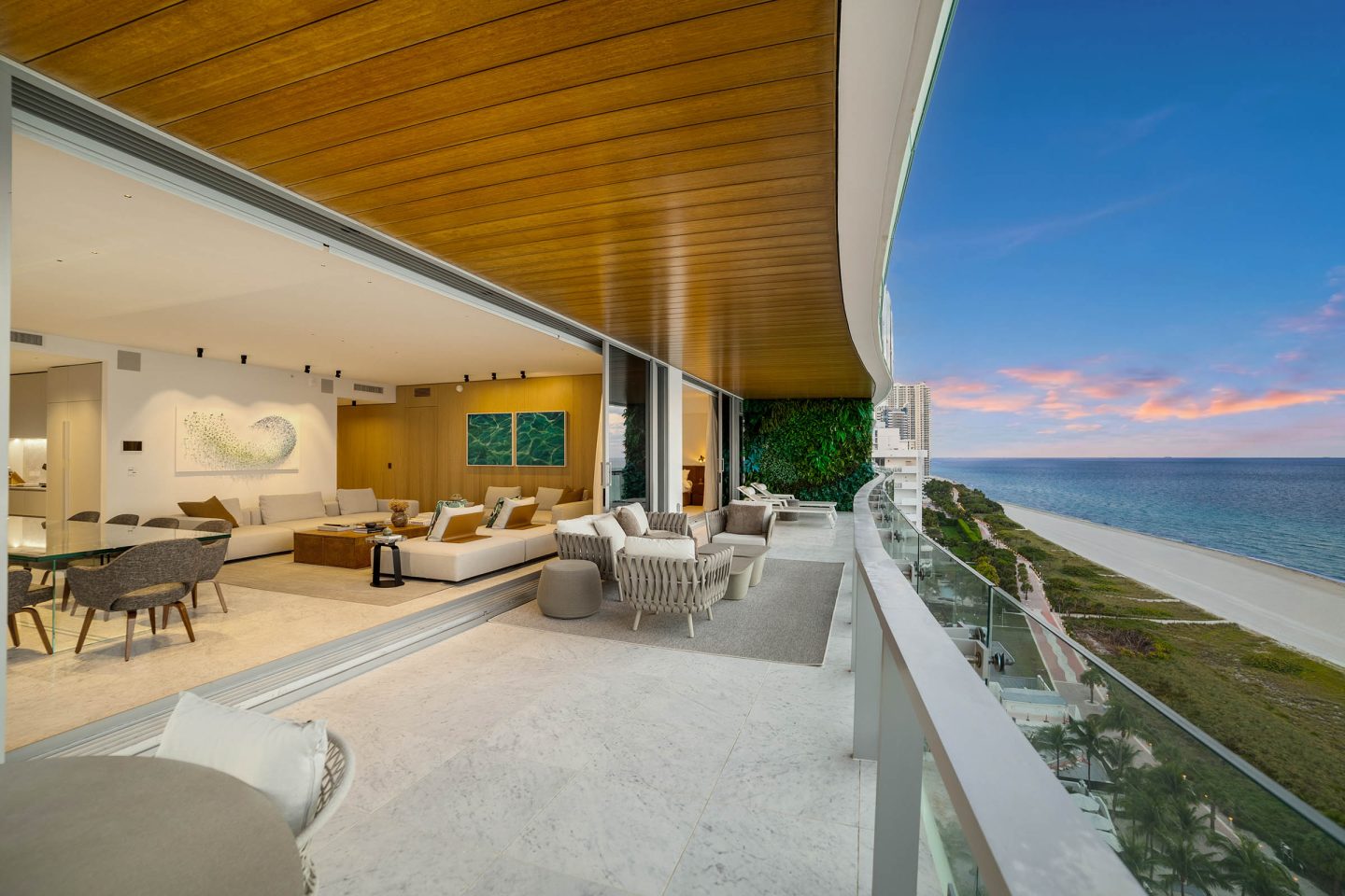 A New Yorker’s Dream…Trophy Oceanfront Sky Residence Hits the Market for $14,495,000