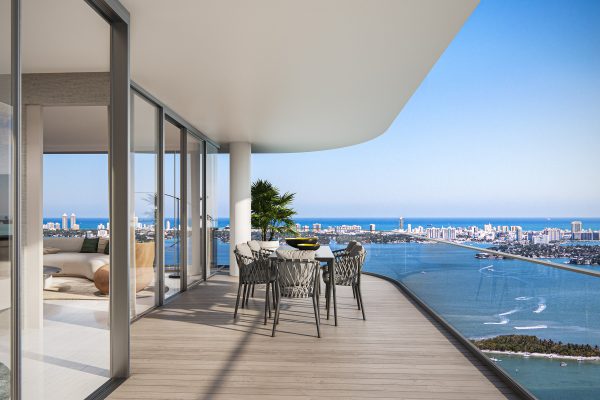 Rendering of Aria Reserve Condo Terrace